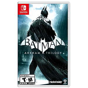 Batman Arkham Trilogy, Nintendo Switch $29.83
