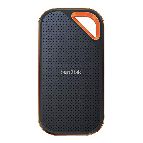 SanDisk 4TB Extreme PRO Portable SSD - Up to 2000MB/s - USB-C, USB 3.2 Gen 2x2 - External Solid State Drive - SDSSDE81-4T00-G25 $399.99