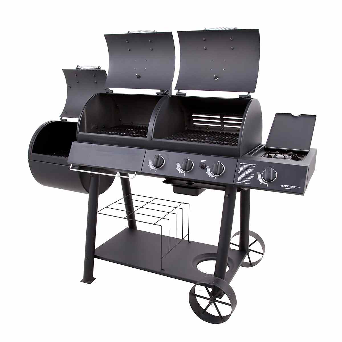 Oklahoma Joe's Longhorn Triple Function - Gas/Charcoal ...