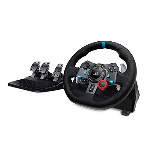 Logitech G Dual-Motor Feedback Driving Force G29 Gaming Racing Wheel with Responsive Pedals for PS5, PS4 and PS3 - Black $237.47 +FS