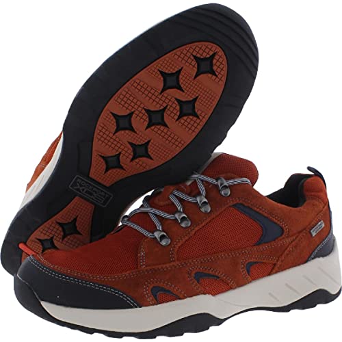 Rockport Men's XCS Spruce Peak Blucher Walking Shoe, Color Bombay Brown Suede/MESH, Size only Wide $48.00 +FS