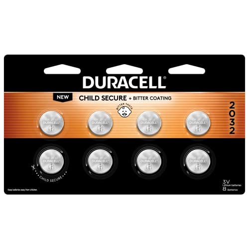 Duracell CR2032 3V Lithium Battery, 8 Count Pack $6.42 (w/coupon + w/S&S) +FS w/Prime