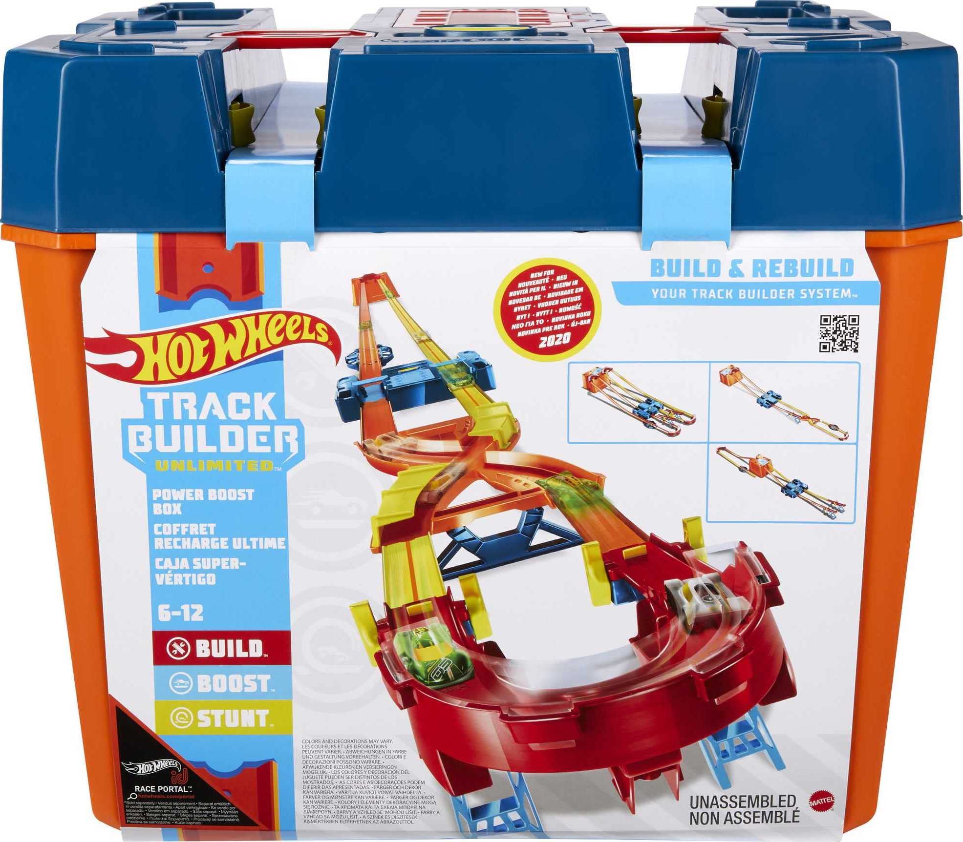 Hot Wheels Track Builder Unlimited Power Boost Box $39.99 +FS