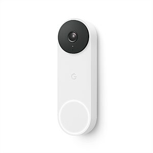 Google Nest Doorbell (Wired,2nd Gen) Snow $99.99 +FS