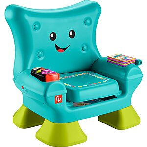 Fisher-Price Toddler Learning Toy Laugh & Learn Smart Stages Chair with Music Lights & Activities $27.99 +FS w/Prime