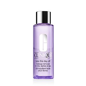 Clinique Take The Day Off Liquid Makeup Remover For Lids, Lashes, + Lips | Eye Makeup Remover | For All Skin Types, 4.2 Fl Oz $13.30 via S&S +FS w/Prime 