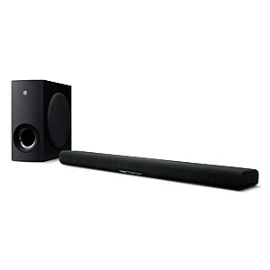 YAMAHA SR-B40A Dolby Atmos Sound Bar with Wireless Subwoofer (Black) $259.95 @ Amazon