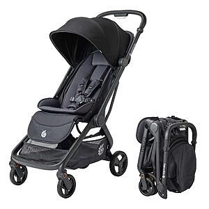 Ergobaby Metro 3 All in One Compact Baby Stroller, Lightweight Travel Stroller - Easy One-Hand Fold for Overhead Airplane Storage (Carries up to 50 lbs) Onyx Black $299.00