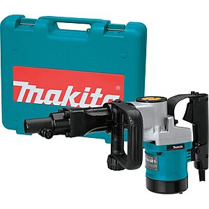 Makita HM1211B 20 lb. Demolition Hammer, Accepts 3/4" Hex Bits, Black $629.10