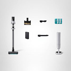 Samsung Bespoke AI Jet Lite Cordless Stick Vacuum with All-in-One Clean Station, 280AW Suction, 2025, Pebble Gray, VS80F28DMP/AA $599.00