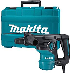 Makita HR3001CK 1-3/16'' Rotary Hammer, accepts SDS-PLUS bits (L-Shape) $262.99