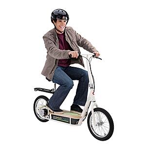 Razor EcoSmart Metro Electric Scooter Chain-Driven Motor - White - FFP $323.13