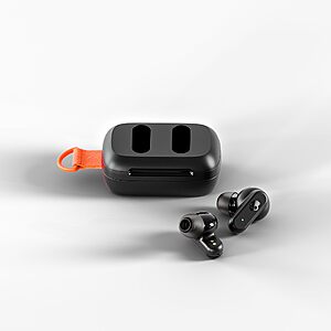Skullcandy Dime 3 Wireless Earbuds, Bluetooth Headphones, True Black $19.99