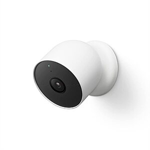Google Nest Cam Outdoor or Indoor, Battery (2nd Gen): 1 Pack $129.99; 2 Count $269.99