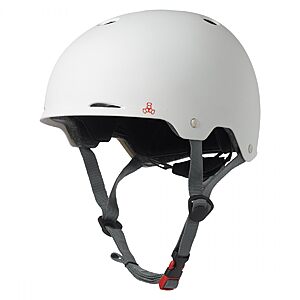 Triple Eight Gotham Dual Certified Helmet for Skateboard,Bike,Roller Skating,White Matte,X-Small/Small $25.50 +FS w/Prime