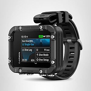 Garmin Descent X30, Rugged Dive Computer, Surface GPS, Button Controls, Vibrant 2.4-inch Color Display, Up to 30 Hours of Battery Life $549.99