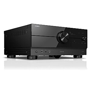 Yamaha RX-A6A AVENTAGE 9.2-Channel AV Receiver – 8K and 4K/120 HDMI, eARC, Dolby Atmos, DTS:X, Auro-3D, Surround:AI, Wi-Fi, Bluetooth, MusicCast $1699.95