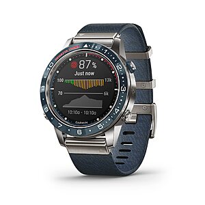 46mm Garmin Men's MARQ Captain Luxury Tool Watch w/ Advanced Nautical Features $750 + Free S&H