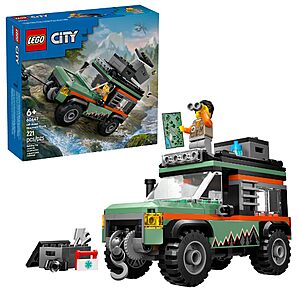 221-Pc LEGO City Off-Road Mountain Truck Building Toy