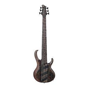 Ibanez 6-String Multi-Scale Electric Bass Guitar (Transparent Gray Flat) $1200 + Free S&H