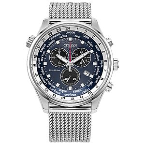 Citizen Men's 42.6mm Sport Luxury Eco-Drive Chronograph Watch $337.50 + Free S&H