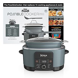 8.5-qt Ninja PossibleCooker PRO 8-in-1 (Sea Salt Gray) $110 + Free S&H