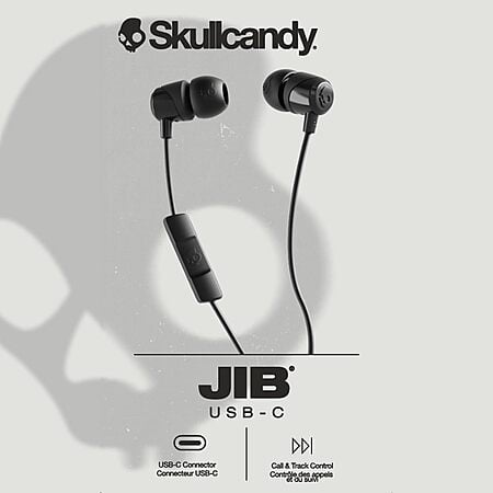 Skullcandy Jib USB-C Wired Earbuds $7.41 +FS w/Prime