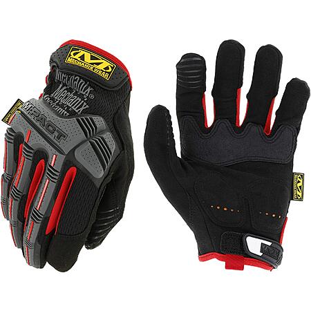 Mechanix Wear M-Pact Impact Resistant Work Gloves, Large - Red/Black $16.90 +FS w/Prime at Amazon