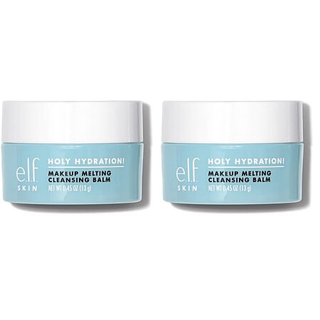 Pack of 2 e.l.f. SKIN Mini Holy Hydration! Makeup Melting Cleansing Balm, Face Cleanser & Makeup Remover, 0.45 Oz $4.92 via S&S +FS w/Prime