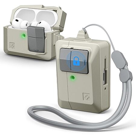 Spigen for AirPods Pro 3 Case, Classic LS - Classic Macintosh Design - Stone $24.99 +FS w/Prime