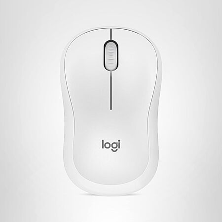 Logitech M240 Silent Bluetooth Mouse, Wireless, Compatible with PC, Mac, Laptop, Tablets - Off White $11.50​ +FS w/Prime