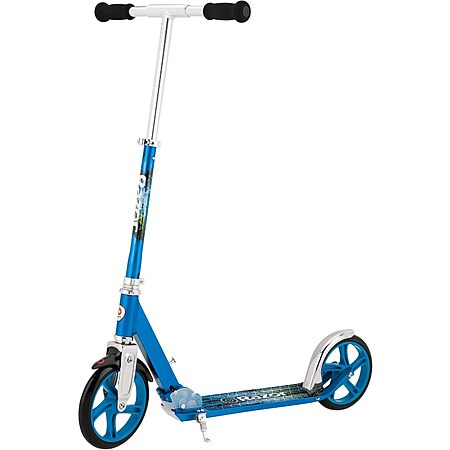 Razor A5 Lux Kick Scooter for Kids Ages 8+ - 8" Urethane Wheels, Anodized Finish Featuring Bold Colors and Graphics, for Riders up to 220 lbs $69.98