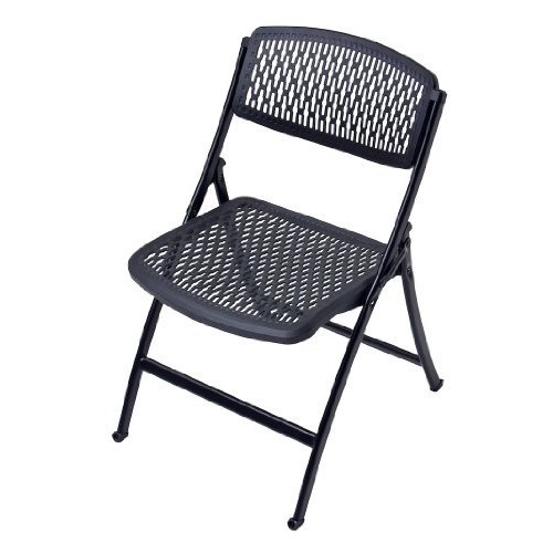 Mity Lite Flex One Folding Chair Black 4 Pack Black Black 53 16 13 29 Each Set