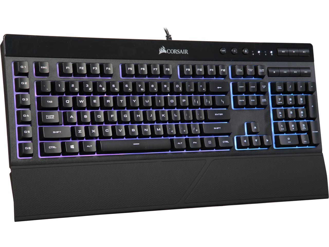 Refurbished Sale: Corsair K55 RGB Gaming Keyboard for $28.99 + S&H or Logitech K480 Bluetooth Multi-Device Keyboard for $16.99 + Free Ship @ Newegg