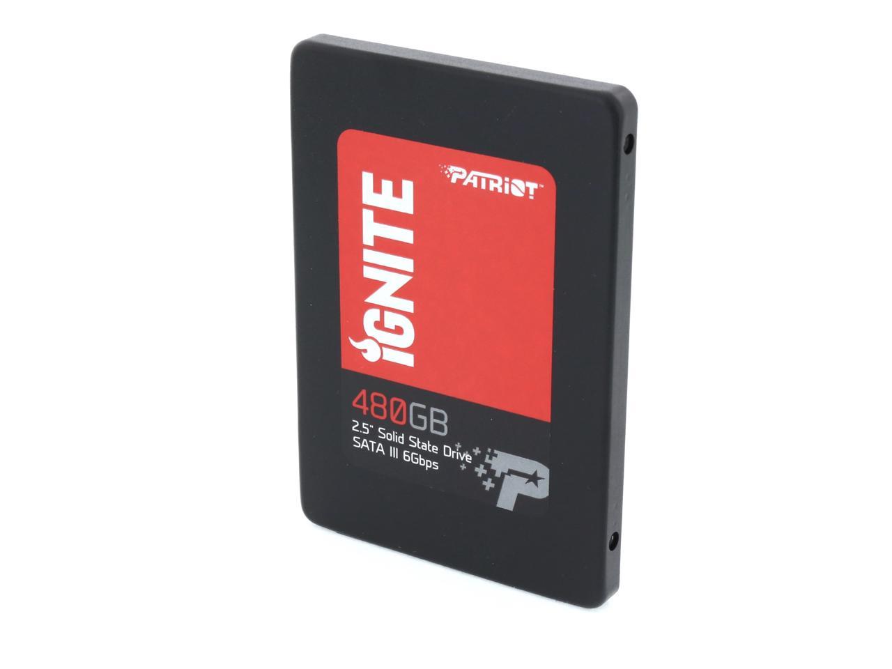 480 GB Patriot Ignite 2.5" SATA III MLC Internal Solid State Drive for $94.99 AC + Free Ship @ Newegg