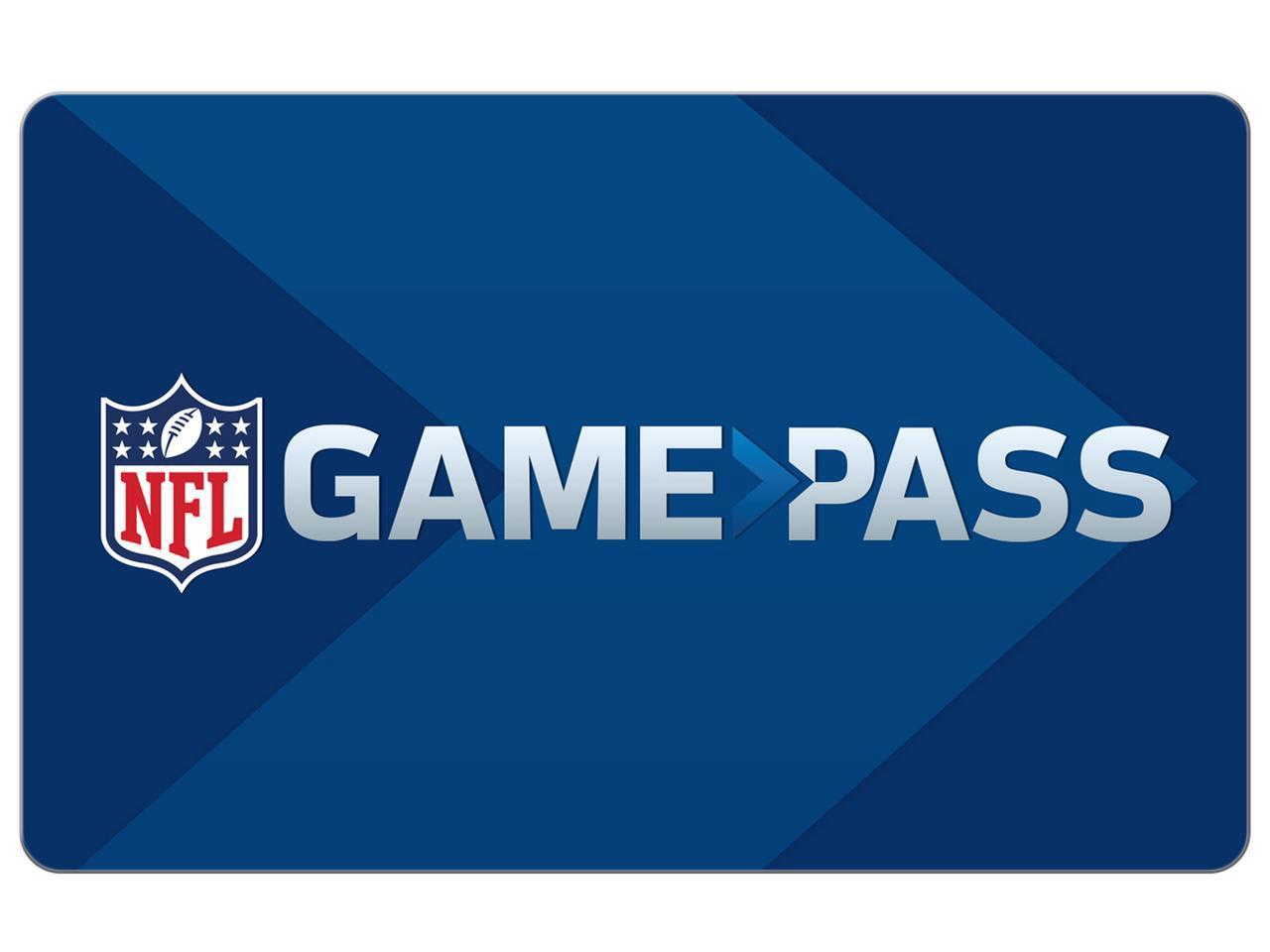 Nfl Annual Game Pass Membership 50 Nike Gift Card For