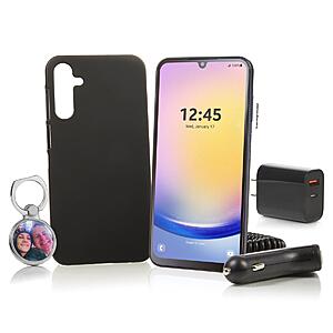 New HSN Customers: 128GB Tracfone Samsung Galaxy A25 5G Smartphone + 1-Yr Service $95 + Free Shipping