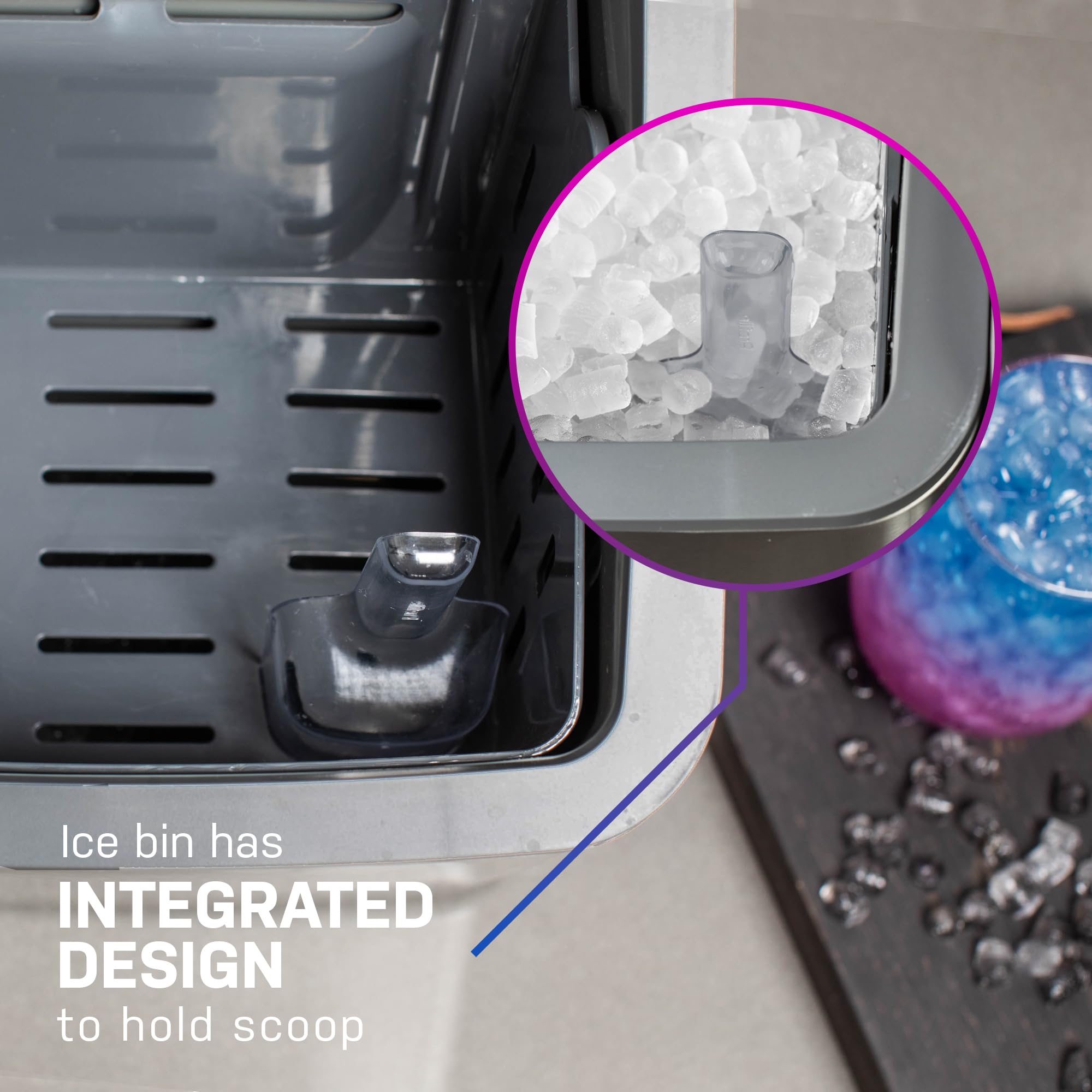 GE Profile Opal 1.0 Nugget Ice Maker Countertop Pebble Ice Maker