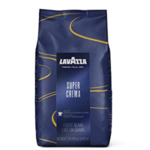 Lavazza Super Crema Whole Bean Coffee (2.2 Pound x 6 packs) ($7/lb) $93