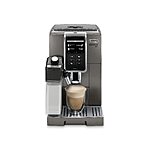 De'Longhi ECAM37095TI Dinamica Plus with LatteCrema System, Fully Automatic Coffee Machine, Colored Touch Display,Titanium $1299