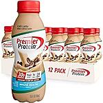 Premier Protein Shake, Café Latte, 30g Protein, 1g Sugar, 24 Vitamins &amp; Minerals, Nutrients to Support Immune Health 11.5 fl oz, 12 Pack - $20.99