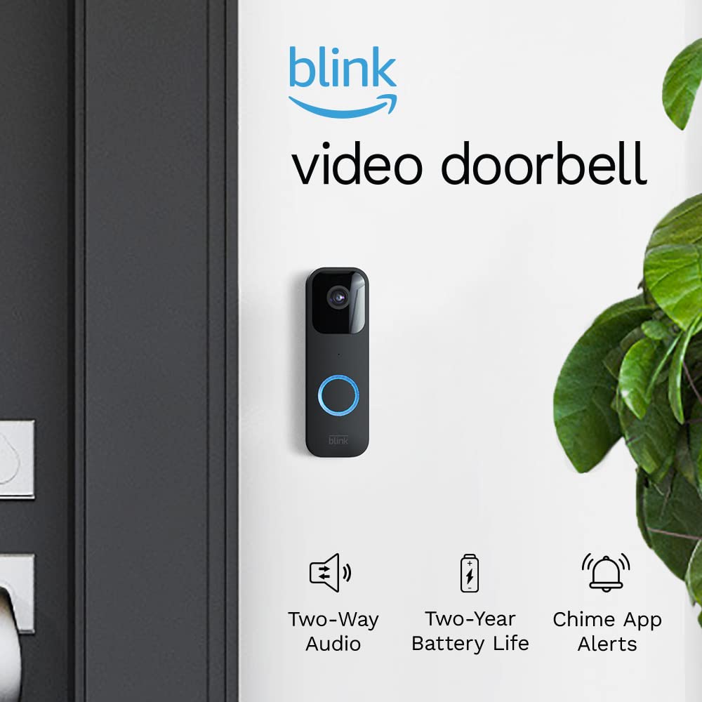 Blink Video Doorbell + Sync Module 2 $55 Amazon