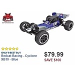Best Buy Weekly Ad: Redcat Racing - Cyclone XB10 - Blue for $79.99