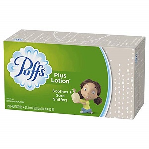 Puffs Plus Lotion Facial Tissues, 8 Family Boxes, 120 Tissues Per Box (960 Tissues Total) $10.89 when you opt Subscribe & Save