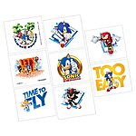 Temporary Tattoos - Sonic the Hedgehog - Pack of 8 $1