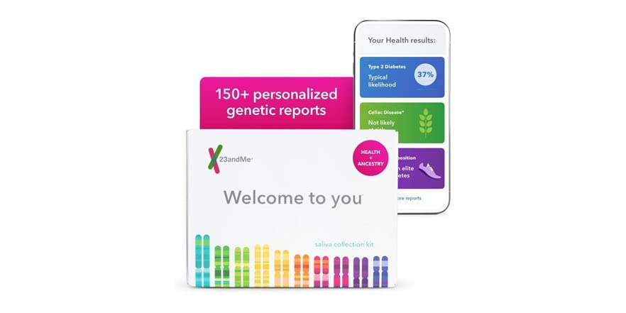 23andMe Health + Ancestry Personal Genetic Service $99