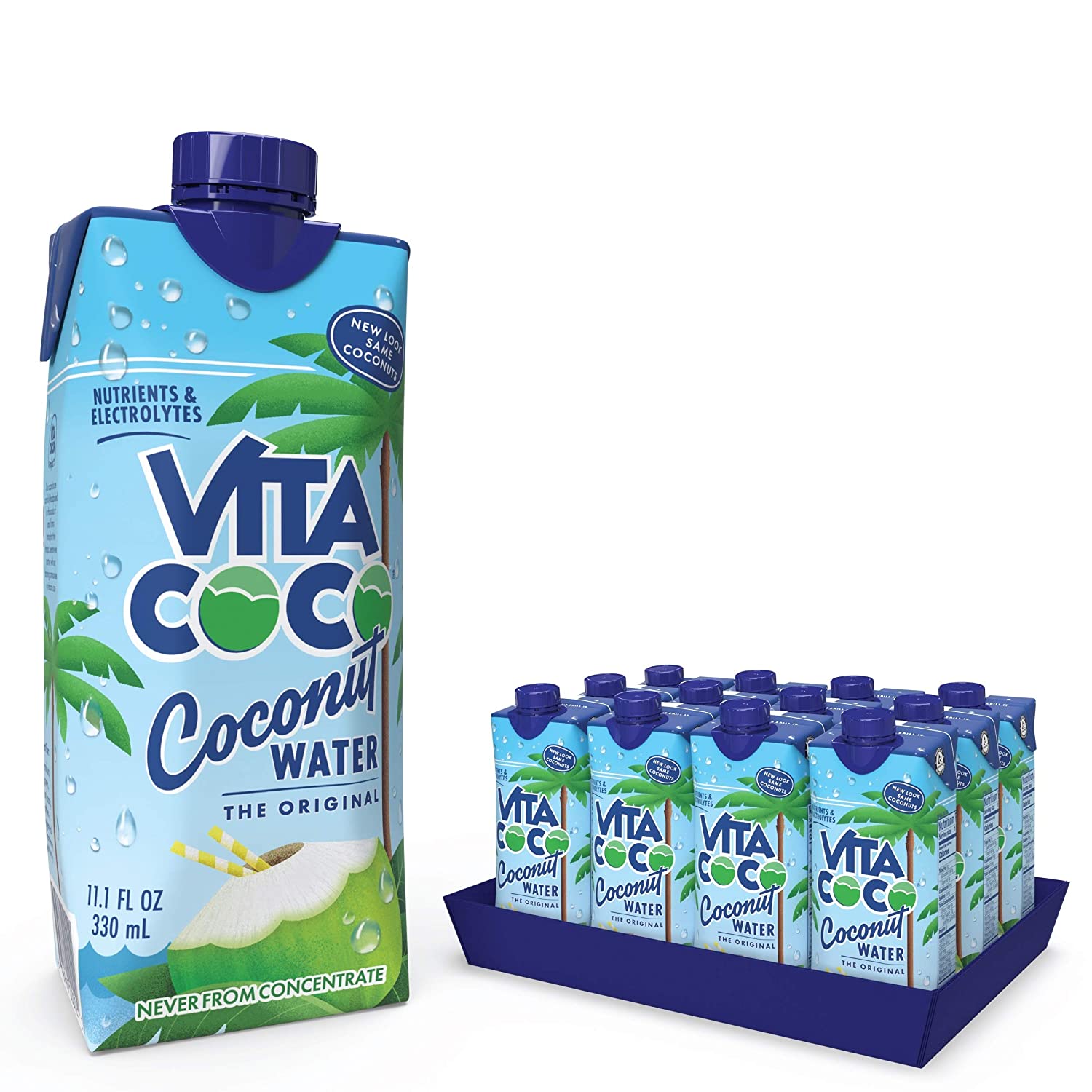 12-Pack 11.1oz. Vita Coco Pure Coconut Water $9.33 w/ Subscribe & Save
