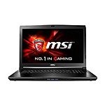 MSI GL72 7QF-1057 Gaming Laptop, 17.3&quot; Full HD Display, Intel Core i7-7700HQ 2.80 GHz, 8GB DDR4, 1TB SATA HDD, NVIDIA GeForce GTX 960M 2GB, Win10Home $649.99