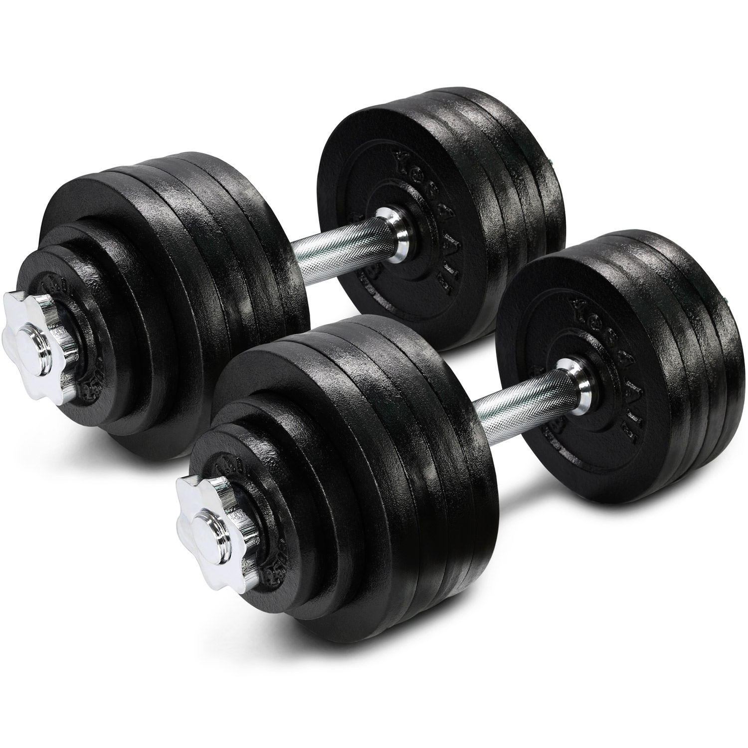 Yes4All 105 lb Adjustable Dumbbell Weight Set - Cast Iron Dumbbell (a Pair) - 109.99 + Free Shipping $109.99
