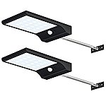 2-Pack Solar Extended 36LED Lights Wall Sconce Decorative Outdoor Motion Lights $25.19 +FS w/Prime @ Amazon